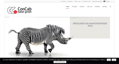 Desktop Screenshot of concab.de